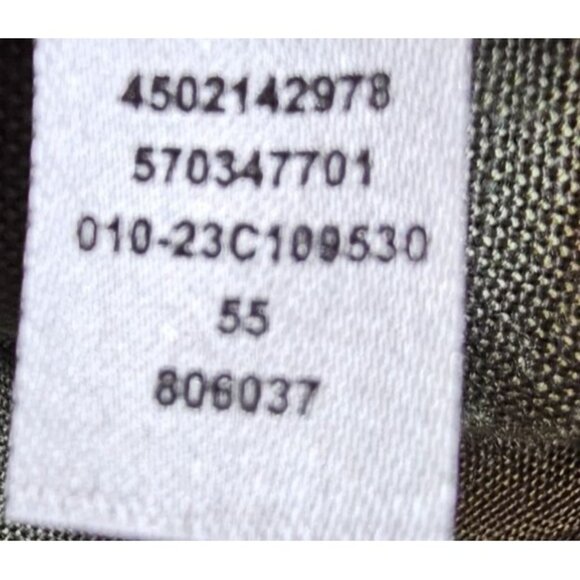 Chico's Womens 12 Olive Linen Blend Lantern Sleeve Embroided Beaded‎ Top - Picture 12 of 12